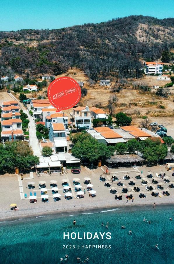 Alkioni Studios Vatera Esterno foto